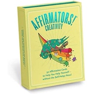 Reason why love ! >>> [ไพ่แท้] Knock Knock Affirmators! Creativity Deck ไพ่ทาโรต์ ไพ่ออราเคิล ยิปซี 