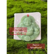 Jadite Maitreya Marble Pendant A Size 5.6cm sdep