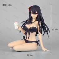 Shy Her Anime Figurine Swimsuit Aqua Charming Real Figure 2D Anime Girl Figurine