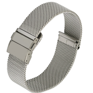 Universal Stainless Steel Watchband 16mm 18mm 20mm 22mm Universal Watch Band Braid Milanese Watch Strap 4 Colors Avaliable