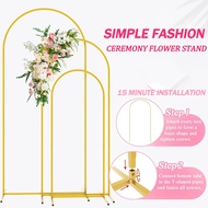 Wedding Arches Backdrop Stand Set of 3 Balloon Arch Stand, Arch Backdrop for Birthday Party Wedding 