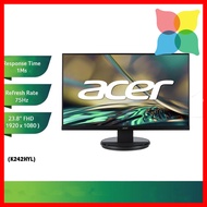 Acer Monitor K242 K242HYL 23.8" FHD 1MS Freesync Led Monitor