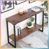 Simple American Long Narrow Table Modern Console Tables Altar Living Room Strip Table Back Table Solid Wood a Long Narrow Table Multi-Layer Desk