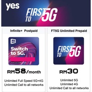 Yes 4G 5G referral plan  free RM 50