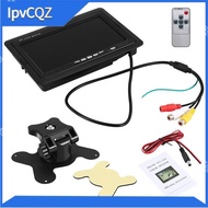 Mini TV 7 Inch HD Monitor 800X480 Portable Car LCD Screens on DVD/CMMB Two Input for Passenger Cars 