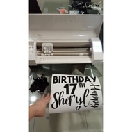 Personalized/Custom Made Sticker for Bubble Balloon 16/18 Inches Balloon. Hot Air Balloon Bouquet