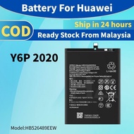 Battery Bateri Compatible For Huawei Y6p 2020 Batery