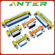 2-5pcs DB9 DB15 DB25 DB37 9/15/25/37 pin female to female/male to male RS232 serial port com CONNECT
