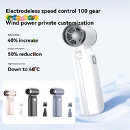 Handheld  Fan Desktop Fan 110000RPM Rechargeable Mini  Fan Violent Fan 6000mAh 100 Wind Speeds C