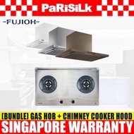 (Bundle) Fujioh FH-GS 5520 SVSS Gas Hob + FR-CL 1890 R Chimney Cooker Hood (900mm)