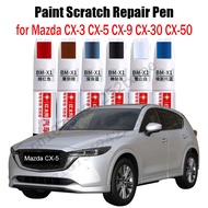 Car Paint Scratch Repair Pen for Mazda CX3 CX5 CX9 CX30 CX50 CX8 Accessories 补漆笔 Black White Red Blu