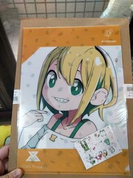 Vtuber 天野ピカミィ Amano Pikamee 資料夾(附貼紙) 現貨