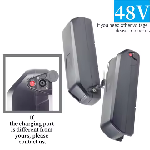Burchda RX02 OUXI V8 OUXI H9 Fat Tire Ebike Battery 48V 15Ah 15.6Ah 18Ah 20Ah 36V 18.2Ah 21Ah 25Ah 5