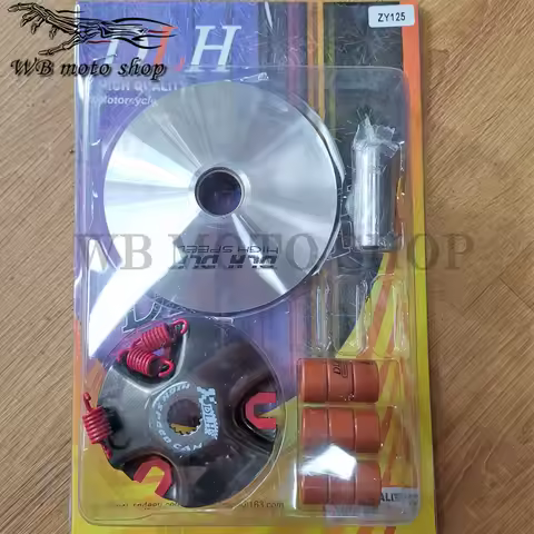 DLH Variator Kit with spring Roller Weights Drive Pulley for yamaha BWS125 GTR CYGNUS 4V Majesty Max