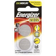 Energizer Lithium Button Battery CR2032 (2PCS/CARD)