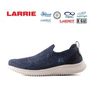 LARRIE Kasut Lelaki Warna Navy, Ringan Super, Rekaan Laknit, Jenis Sarung - 552402-WA1SV-43P-NAVY