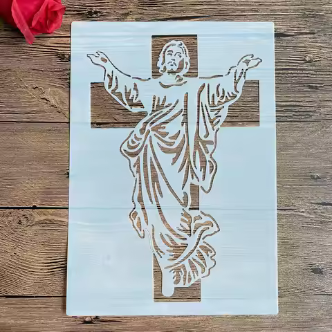 A4 29 *21cm DIY Stencils wall Painting Scrapbook Coloring Embossing Album Decorative Paper Card Temp