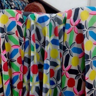 Premium patterned satin fabric - satin fabric by the meter - premium Velvet satin fabric - satin fab