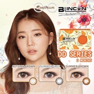 (2 PCS) Blincon DD 3 Months Lens Disposable  Cosmetic Color Contact Lenses Months Lens 1/3