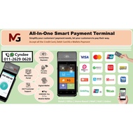 Card swipe & e-wallets machine - Fully secured portable payment terminal to perform debit/credit car