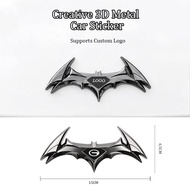 Trumpchi Creative Bat Metal Car 3D Sticker GS8 GS7 GS4 GA8 GA6