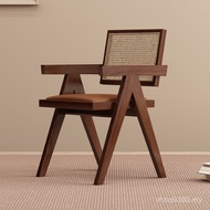 Thickened w & Household Gardi Balcony Rattan Japanese Style Chang Back Chair Leisure Chair Chair Nor