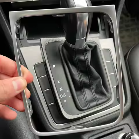 For VW Golf 7 7.5 Golf R Automatic DSG Gear Shift Knob Lever Frame Cover Bracket Car Accessories 5GG
