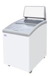富旺(生財器具)冰箱 冰櫃 玻璃對拉冰櫃 HiRON海容 1尺8 弧型玻璃推拉冷凍櫃 (SD-136D)