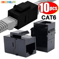 10Gbps High-Speed Network Wire Adapter - Reusable CAT6 Family Network Cable Connector - RJ45 Direct 