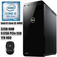 2020 Flagship Dell XPS 8930 Desktop Computer 9th Gen Intel Hexa-Core i5-9400 (Beats i7-7700HQ) 32GB