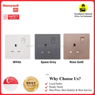 [SG Ready Stock &amp; Local Authorized Seller]High-Quality Honeywell 13A Single Socket