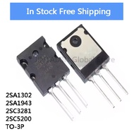 5PCS 2SA1302 A1302 2SC3281 A1302 2SC3281 C3281 2SA1943 SA1943 2SC5200 C5200 TO-3PL IC Chip In Stock 