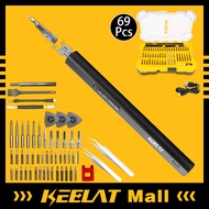 KEELAT DIY Repair Tool Repair mobile phone tools Electric Screwdriver Set Mini Screw Driver Magnetic