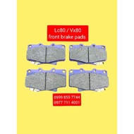 Lc80 brake pads, front, L+R, land cruiser, Karl cruiser