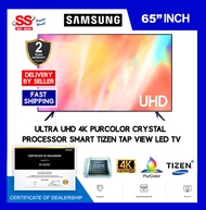 【 DELIVERY BY SELLER 】Samsung 50 Inch / 55 Inch / 65 Inch Ultra UHD 4K Crystal Processor Smart Tizen Tap View LED TV UA50AU7000KXXM | UA55AU7000KXXM | UA65AU7000KXXM | AU7000