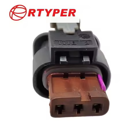 3Pin Female Waterproof Oil Pressure Sensor Plug Wire Harness Auto Connector 4F0973703A For VW AUDl G