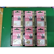 Duel Chinu Vanadium Pro Series Fishing Hook Ring Gold-Plated Chemical Sharpenend Needle Point Bait H