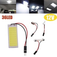 T10 C5w Ba9s Socket COB LED Light Panel Cabin Light 6000k Plug & Play 12V