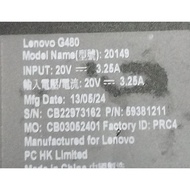 USED PART : LENOVO G480 MODEL : 20149 - Lenovo G480 G480 G580 554SG03.001G Parts