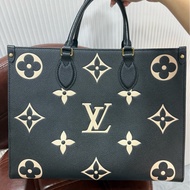 LV 路易威登 ONTHEGO 中號黑白全皮款 熊貓配色芯片款