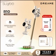 Dreame R10 Cordless Stick Vacuum Green Illumination | 60mins Runtime | 20kPa Suction Power