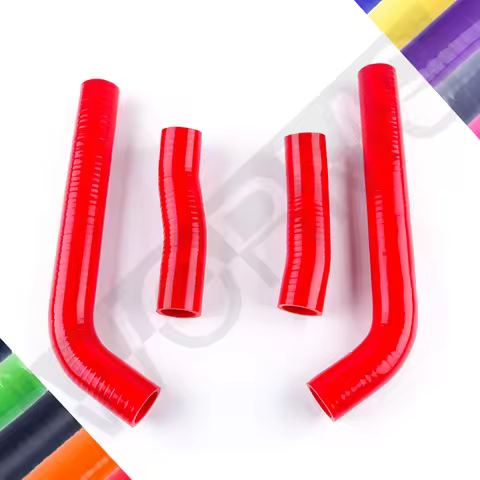 For 2000-2007 Toyota MR2 Spyder ZZW30 1ZZ-FE 1.8L Silicone Radiator Coolant Hose Tube Kit 2001 2002 