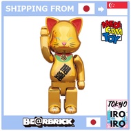 【Japan Quality】Bearbrick BE@RBRICK NY@BRICK Convitation Cat Gold Plated-2 400％ (400%)