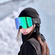 Magnetic Snow Goggles Column Surface Ski Goggles Ski Goggles Equipment Goggles Men Women Anti @-