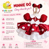 [DESIGN] MINNIE PARTY DRESS WITH FREE BOX FOR KIDS - MANGO IU OI KIDS