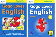 Gogo love English 4 Student book - Work book (Sách màu)