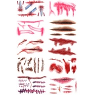 Tattoo Sticker Waterproof Casual Multi Pattern Trendy Tattoo Sticker 38