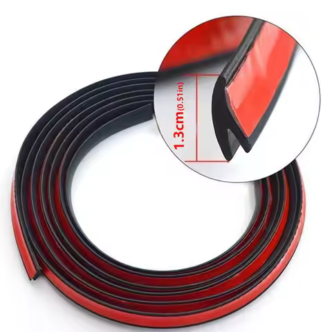 Universal Car Y Shape Rubber Seal Weather Strip Hollow Glass Window Edge Weather Strip Sticker Auto 
