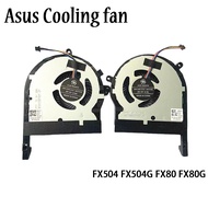 Replacement CPU+GPU Cooling Fan for Asus ROG TUF Gaming FX504 FX80 ZX80 FX504G FX504GD FX80G FX80GE 