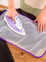 1 Pieza de tela resistente al calor de 40*60 Cm/15.74*23.62 pulgadas para proteger la ropa del calor de la plancha, almohadilla para planchar antiadherente de tela resistente a altas temperaturas